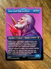 Urza, Lord High Artificer / Erster Fürst der Handwerker - Borderless -NM-EN- MTG