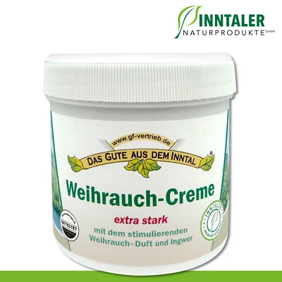 200 ml Weihrauch-Creme extra stark Inntaler Naturprodukte Made in Germany