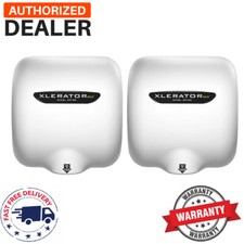 Excel Dryer XLERATOR eco XL-BW-ECO Hand Dryer, No Heat, 110-120 Volt-White combo