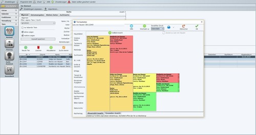 Hunde Zuchtprogramm,Stammbaum,Ausstellung,Preise,Kosten Hundezucht Software,EDV - Bild 5 von 12