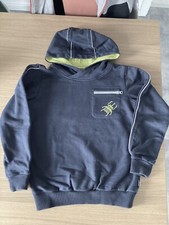 Jako-O Hoodie, Kapuzen Sweartshirt Natur Kids, marine Gr.128/134,  Neuw.