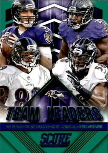 Baltimore Ravens [Green] #11 2015 Panini Score Team Leaders card