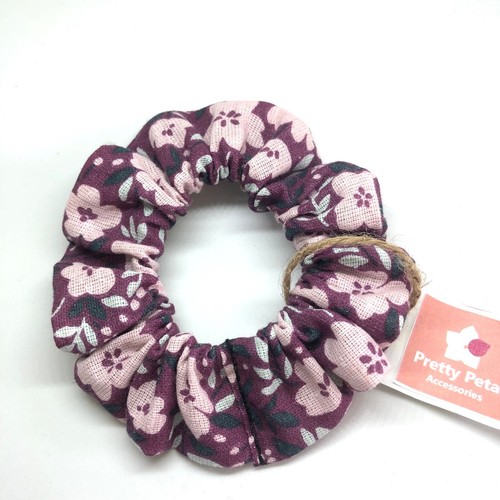 Leopard Navy Polkadot Floral Stars Ponytail Hair Elastic Tie Scrunchies Scrunchy - Picture 27 of 35