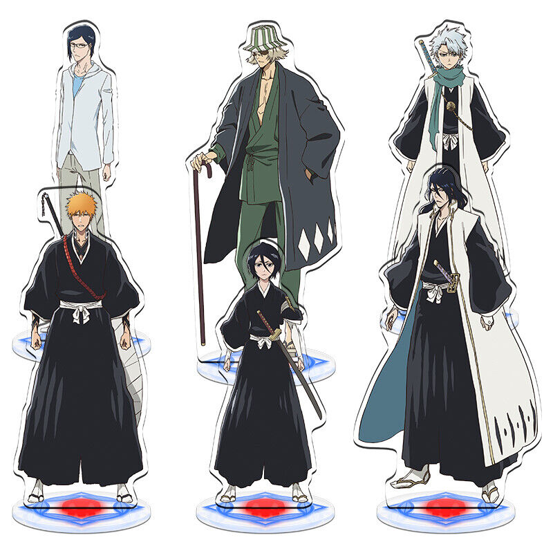 BLEACH Anime New Style Figure Ulquiorra cifer Acrylic Stands Kurosaki  Ichigo Aizen Sousuke Character Model Fans Collection Props