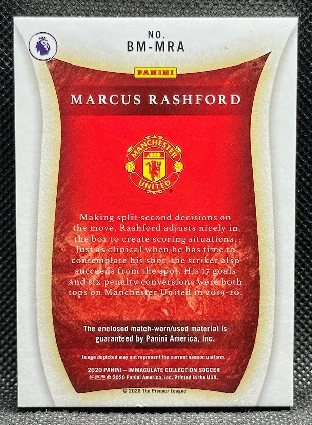 専用【95シリ】immaculate／Marcus Rashford シューズカ Better Believe It: @marcusrashford has just dropped his