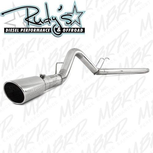 MBRP 4" DPF Back Side Exit Exhaust For 20082010 Ford 6.4L Powerstroke