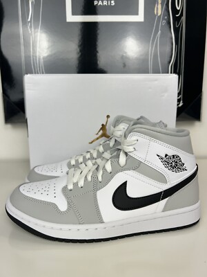 nike air jordan 1 mid grey fog