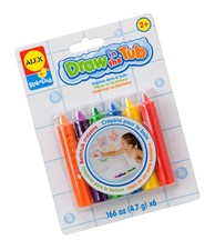 alex draw in the tub