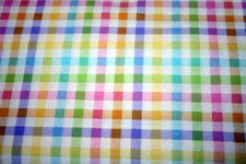 SPRING PLAID - 100 COTTON FABRIC