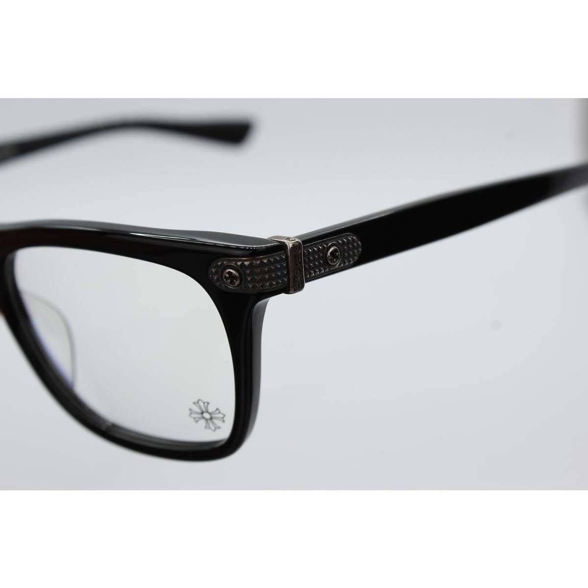 Chrome Hearts BEAU NER Eyeglasses 53-19-150 Black | eBay