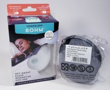 Yogasleep Rohm Portable White Noise Machine  Travel Case Grey/White 2 Piece Set