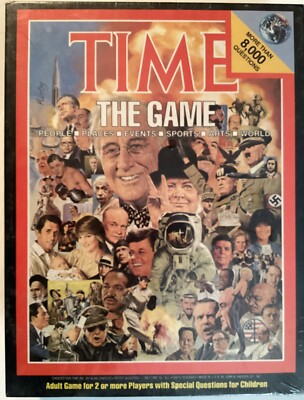 Time Magazine The Game Trivia Board Game SEALED 1998