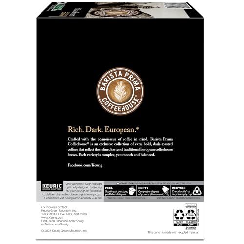 Barista Prima Coffeehouse Italian Roast Keurig Single Serve KCup Pods