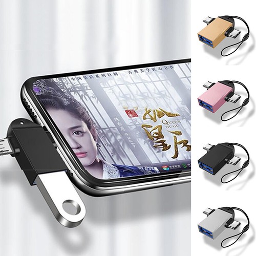 Connector OTG USB 3.0 Female To Micro/USB C Male Converter Adapter - ╮ D - Picture 5 of 16