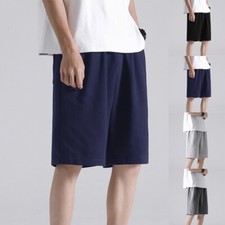 Knee Length Men's Comfortable Casual Shorts For All Day Wear In Summer