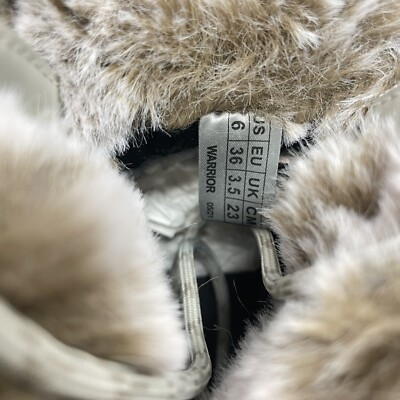 靴 musubore monster fur slip-on BROWN 靴 musubore monster fur slip