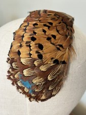 Vintage Ladies Colorful Headband Feather Headpiece