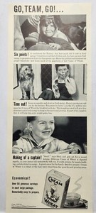 1937 Cream Of Wheat Cereal Original Print Ad Life Magazine 30's