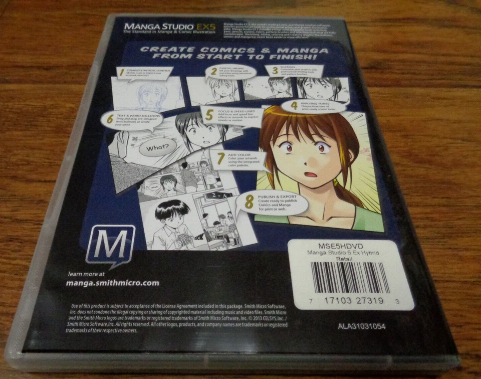 MANGA EX5 VERSIÓN COMPLETA (DVD ROM 2013) USADO EN MUY BUENA CONDICIÓN WIN APPLE Foto 3 de 3