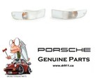 Porsche 911 993 968 Set of Left & Right Clear Turn Signal Genuine 99363106101