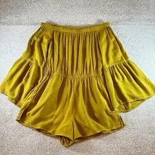 Lspace romper womens size M sweetpea miranda one piece short off shoulder