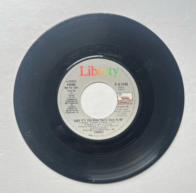 Baby It's You / When You're Close To Me Curves 45 RPM Vinyl Record
