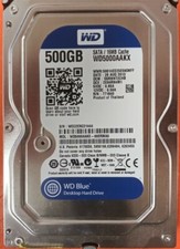 Hard Drive SATA Desktop 3.5" WD5000AAKX-00ERMA0 500GB DCM: DGRNNT2CHB