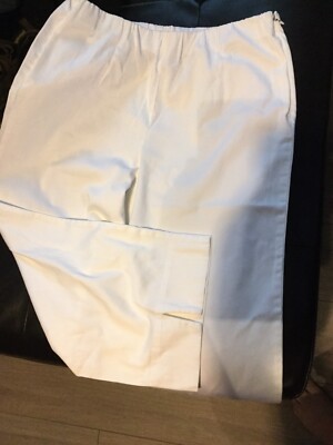 Susan Graver Medium Cropped Pants With Side Zipper