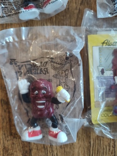 2001 The California Raisins Dancin Raisins Alotta Stile Figures Toys Hardee's - Picture 3 of 10