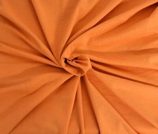 Organic Cotton Jersey Knit Fabric By the Yard Salmon 200GSM 9/22
