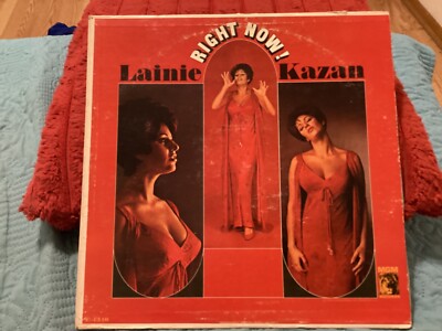 LAINIE KAZAN VINYL LP RIGHT NOW  MGM, T-90660, VG COND/ FREE POSTAGE!!!