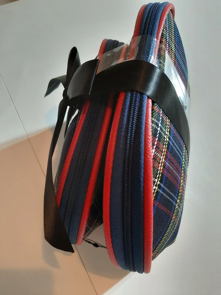 2 Pc Dome Set Makeup Cosmetic Travel School Work Bags Renewal On the Go - Image 2 of 4