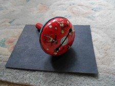 Vintage Tin Round Slotted Noise Maker "LIFE OF THE PARTY" Kirchhof