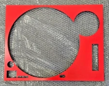 Technics RED Faceplate Cover for SL1200MK2 /SL1210MK2 Turntable