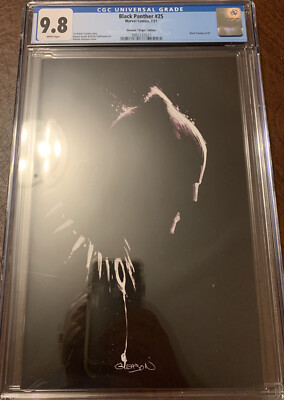 Black Panther #25 Gleason virgin cgc 9.8