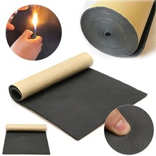 Sponge Neoprene with Adhesive Foam Rubber Sheet 50x30cm 6/10mm Thick