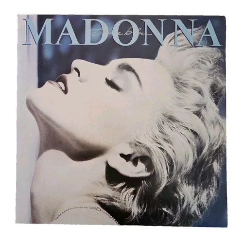 MADONNA "True Blue" RARE S.AFRICAN (WBC 1604) 1986 9Tk VINYL LP w/POSTER