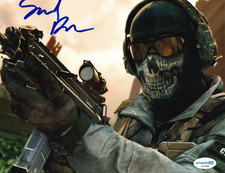 SAMUEL ROUKIN signed (CALL OF DUTY MODERN WARFARE) Ghost 8x10 ACOA SC51808