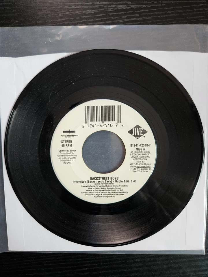 Backstreet Boys – Everybody ( Backstreet’s Back ) / As Long As You Love Me “ 45 Foto 3 de 4