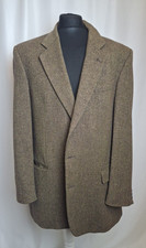 Vintage Marks&Spencer ST Michael Blazer Brown Size Large Long Wool Men's E4810