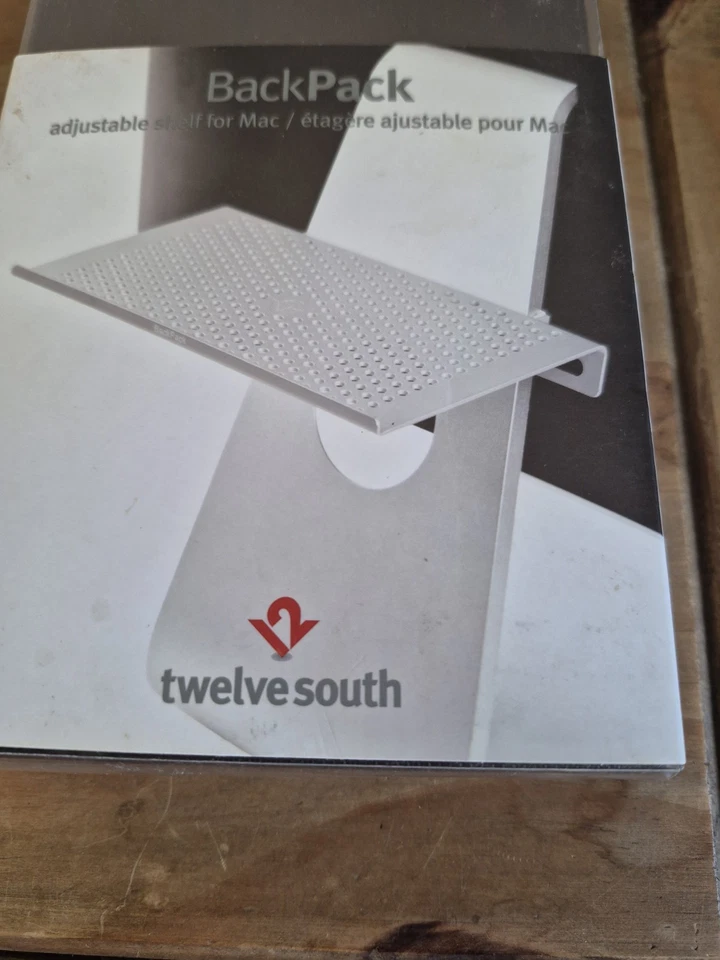 Twelve South BackPack Silver Aluminum adjustable shelf for iMac - Image 2 of 4