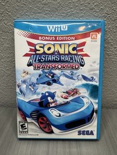 Nintendo Wii U Sonic & All-Stars Racing Transformed Bonus Edition No Manual
