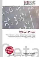 Lambert M. Surhone (U. A.) | Wilson Prime | Taschenbuch | Englisch (2026)
