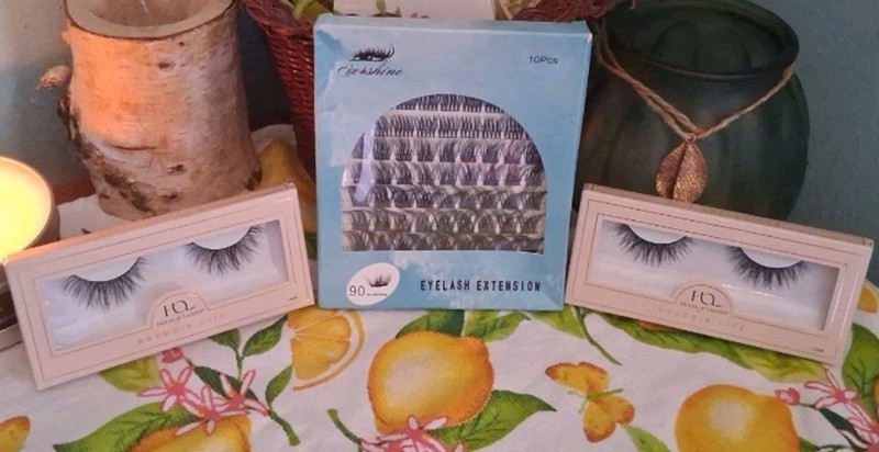 NIB House Of Lashes BOUDOIR LITE False Lashes 2 Pairs & Evershine Extentions