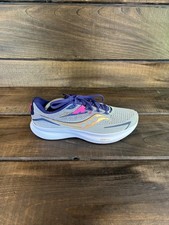 Saucony Ride 15 Prospect Glass Gray Sneakers Running Shoes Women Size 11
