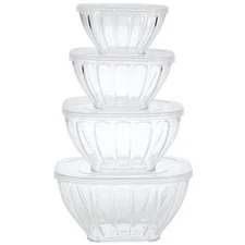 Nesting Clear Storage Containers by Chef's Pride, Set of 4