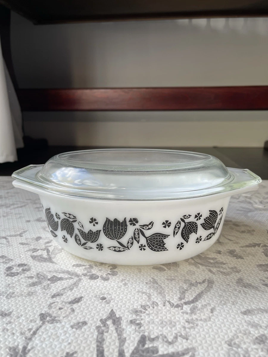 Vintage Pyrex Black And White for sale | eBay