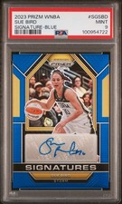 2023 Panini Prizm WNBA #SG-SBD Sue Bird Signatures Blue PSA 9 #/49