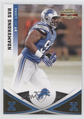 2011 Panini Gridiron Gear Gold X's 53/100 Ndamukong Suh #102 0a1