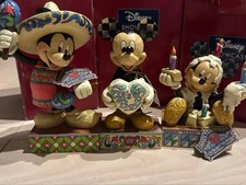 Disney Showcase Collection Mickey Mouse Figurine Enesco Statue Rare Japan